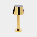 COMO Rechargeable Table Light, Polished Gold