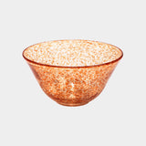 Antibes Glass Bowls (Set of 4) Orange