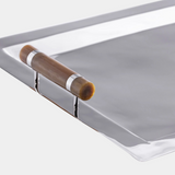 Spiga Stainless Steel Serving Bar Tray