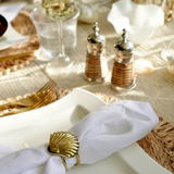 Cap Ferrat Rattan Covered Salt & Pepper Shaker Set