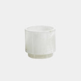 Yasmeen Polished Alabaster Stone Candle Holder - Large