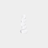 PRE-ORDER Ice Stone Glass Taper Holder, 7.5"