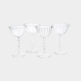 Chaumont Coupe Glasses, Set of 4