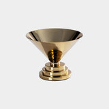 Mayan Metal Condiment Bowl in Gold (Small)