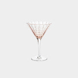Portofino White Dot Glassware Champagne Flute (Set of 4)