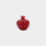 Pomegranate Scented Candle - Red - Set of 4