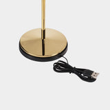 ANDRIA Rechargeable Table Light - Polished Gold