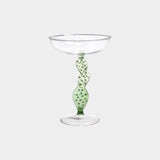 Climbing Cacti Tequila Cocktail Glasses (Set of 4) Cactus Green