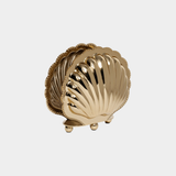 Cap Ferrat Fan Shell Napkin Holder, Gold