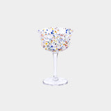 Spritz Confetti Cocktail Glasses, Set of 4