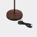 ANDRIA Rechargeable Table Light - Rust