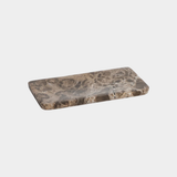 Marrón Emperador Marble Vanity Tray