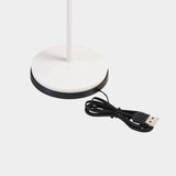 ANDRIA Rechargeable Table Light - Matt White