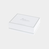 Botanica Set of 4 Glass Flower Napkin Rings in Pink