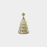 Twinkle LED Glass Tree - Gold