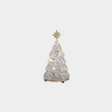 Twinkle LED Glass Tree - Silver