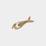 Fish Bottle Opener in Gold