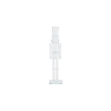 Glass Décor Nutcracker - 16 in