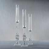 Valentina Crystal Candle Holder, Medium