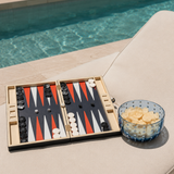 Monaco 19"  Backgammon Set
