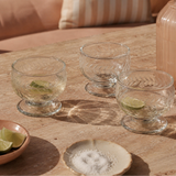 Handmade Etched Tequila / Mezcal Glass - Clear and Shiny (Set of 6)