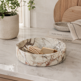 Rosso Verona Matte Marble Bowl
