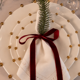 Celestial Gold Porcelain Plate - 9.5 in - Set of 4