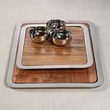 APERITIFS Cocktail Condiment Bowl set- Polished Nickel