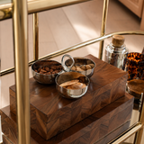 APERITIFS Cocktail Condiment Bowl set- Polished Nickel (PRE-ORDER)