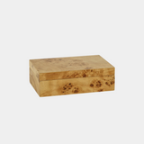 Leiden Burl Wood Design Box, Small