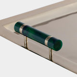 Spiga Stainless Steel Serving Bar Tray