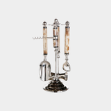 Five Piece Bone Handle Bar Tool Set