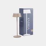 ANDRIA Rechargeable Table Light - Light Taupe