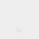 Long Neck Mouth Blown Vase - Ball Shaped