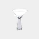 Livogno Martini Glasses on Hammered Stem (Set of 4)