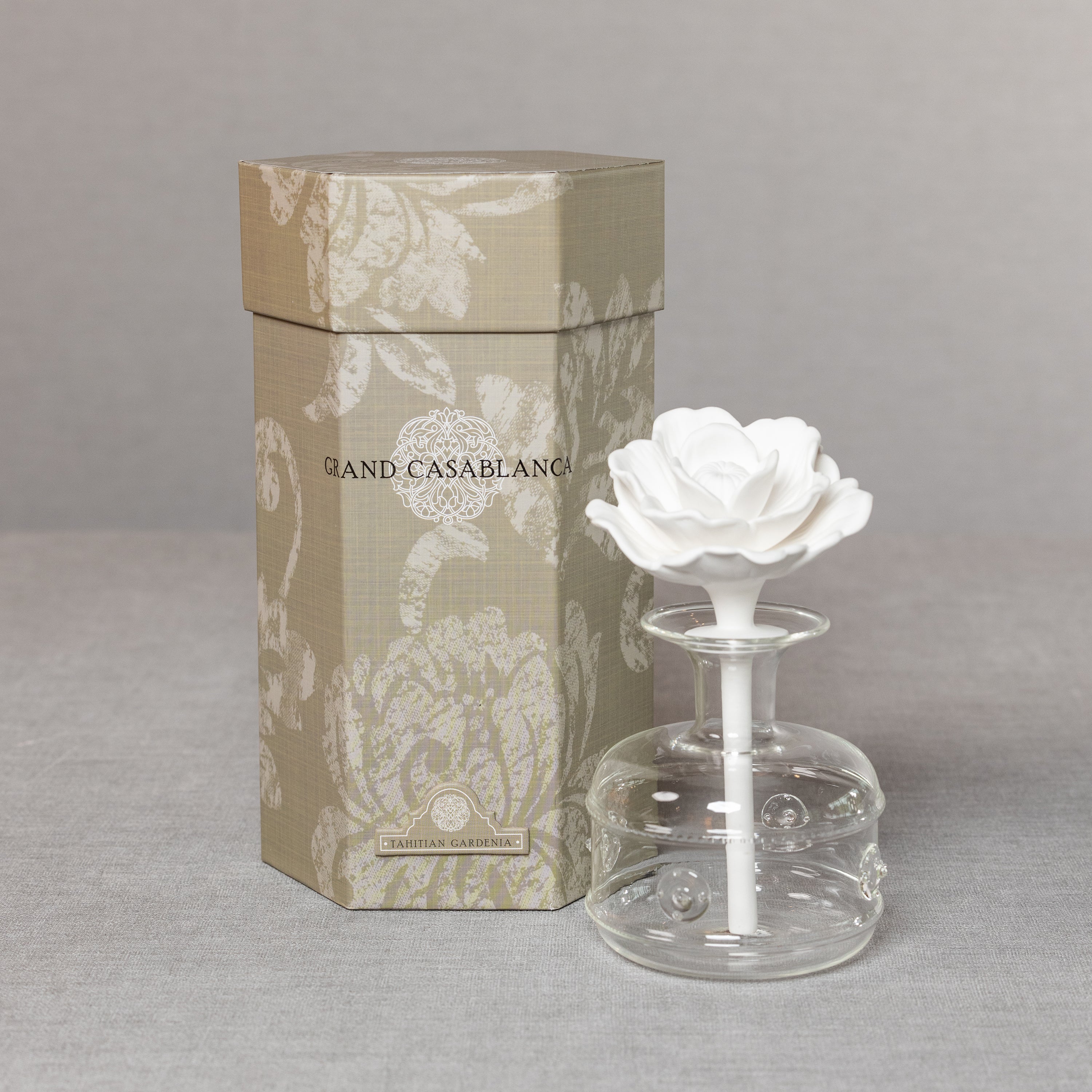Image of Grand Casablanca Porcelain Diffuser, Tahitian Gardenia