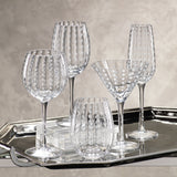 Image of White Dots Stemless Glasses