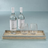 Image of White Dots Stemless Glasses