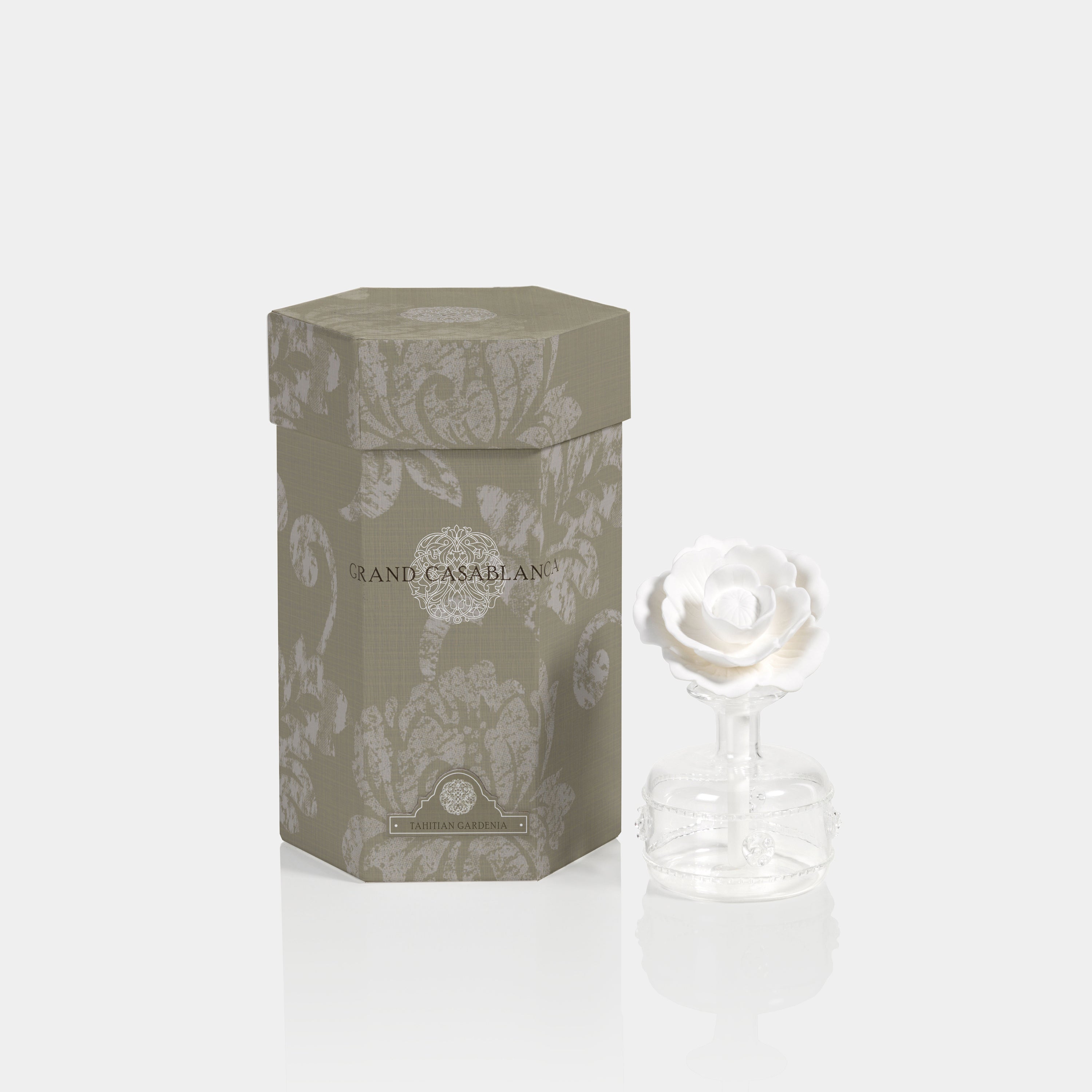 Image of Mini Grand Casablanca Porcelain Diffuser, Tahitian Gardenia