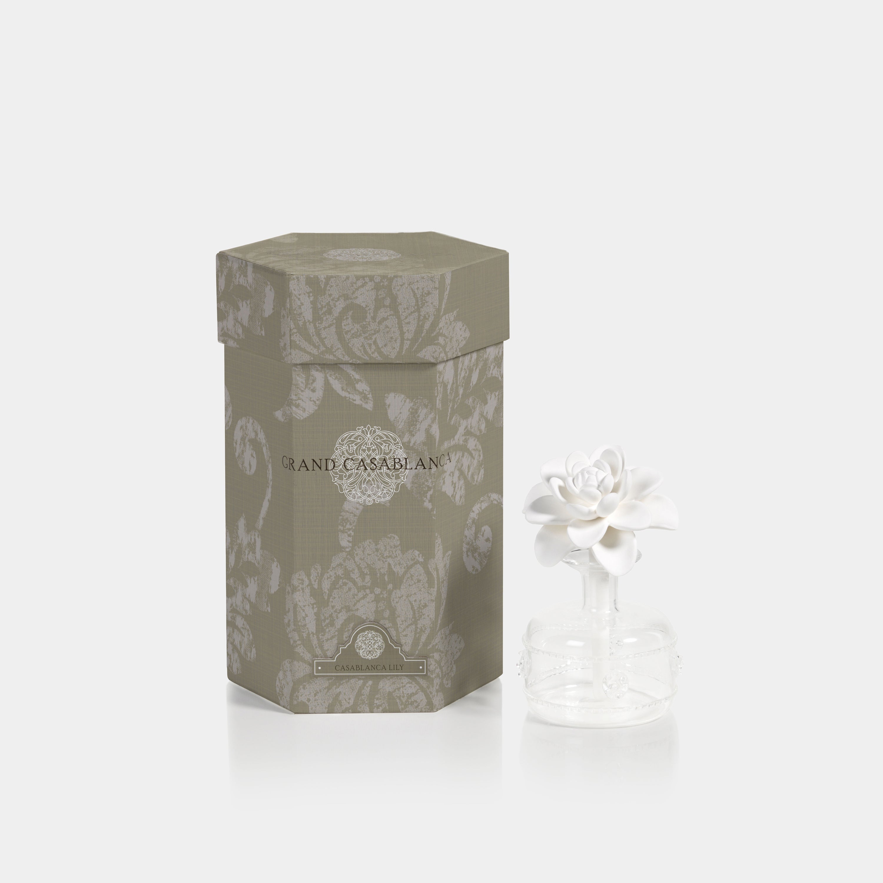 Image of Mini Grand Casablanca Porcelain Diffuser, Casablanca Lily