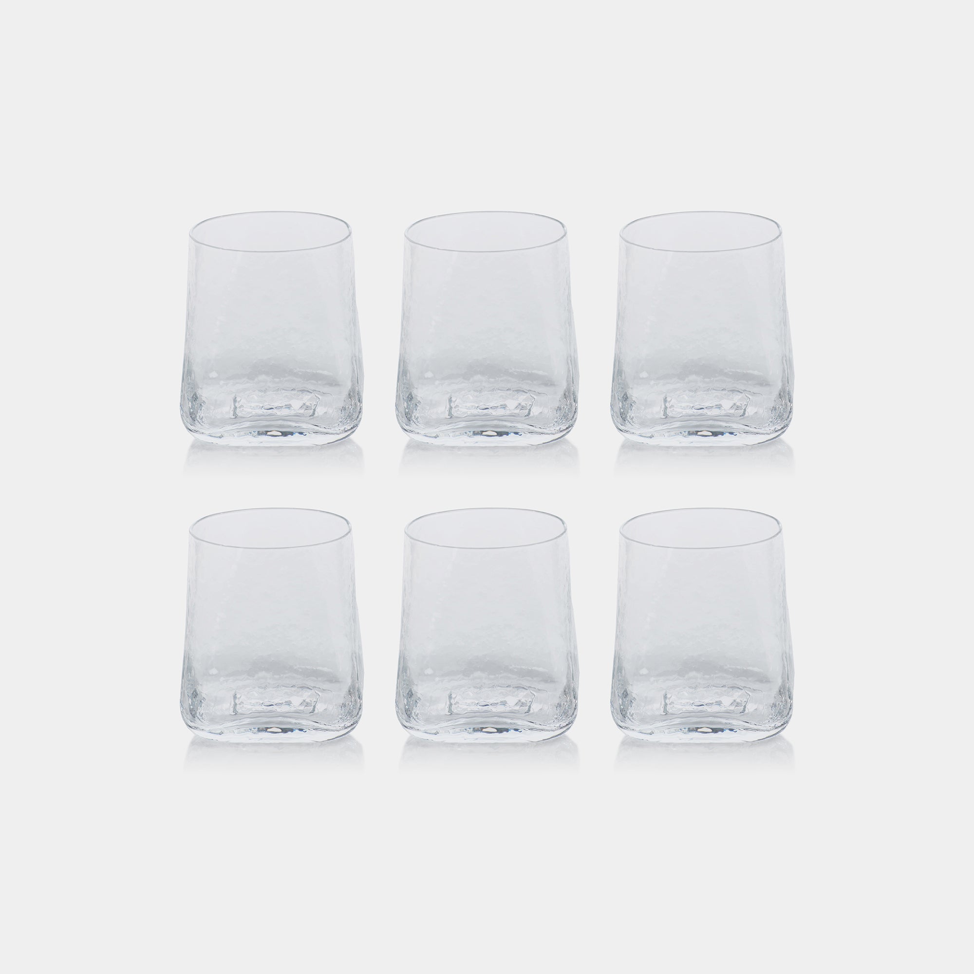 Image of Kallos Hammered Rock Glasses