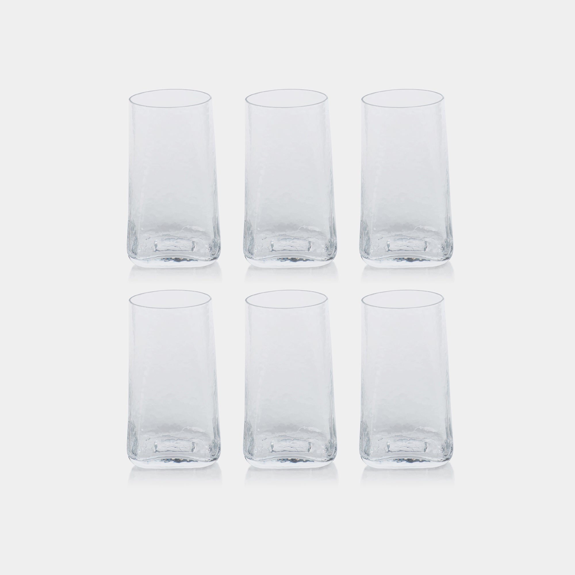 Image of Kallos Hammered Highball Glasses