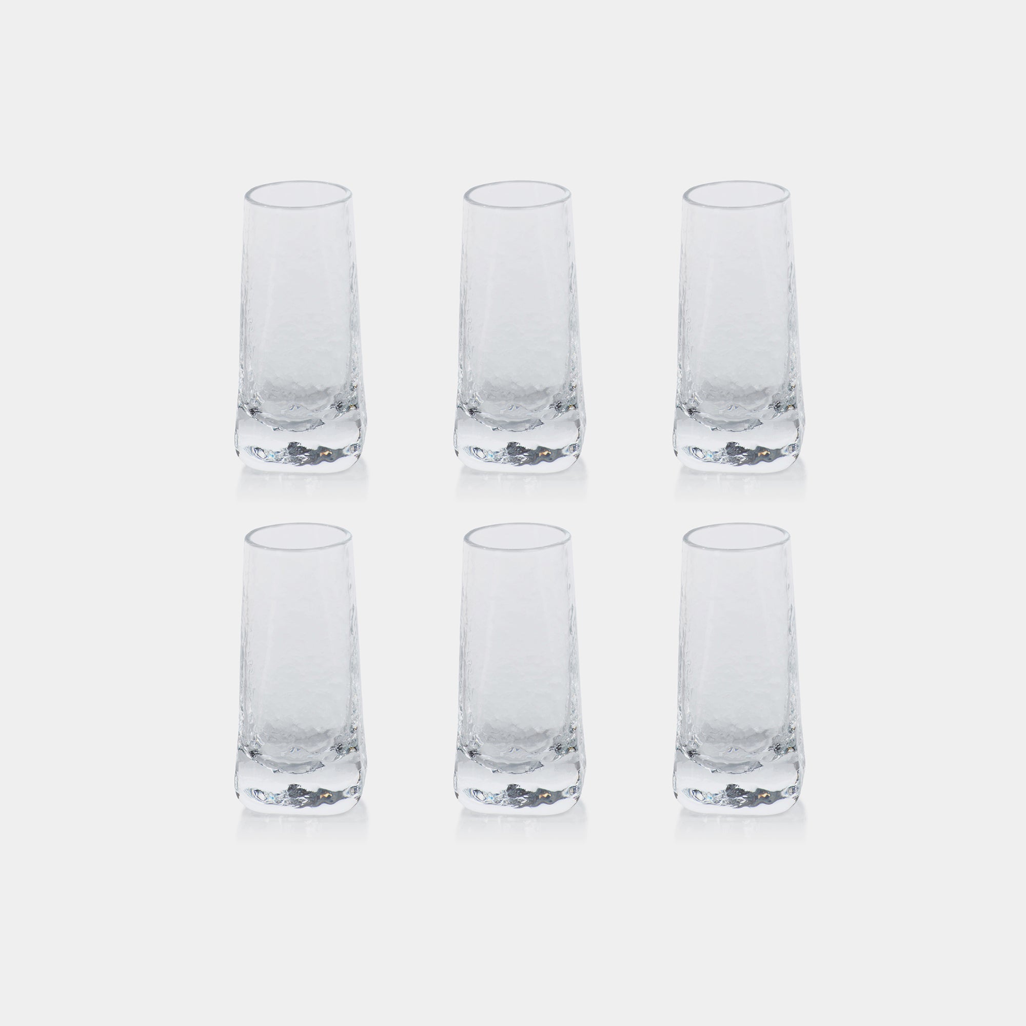 Image of Kallos Hammered Shot Glasses