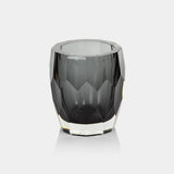 Image of La Bohème Handmade Polished Cut Glass Vase / Hurricane