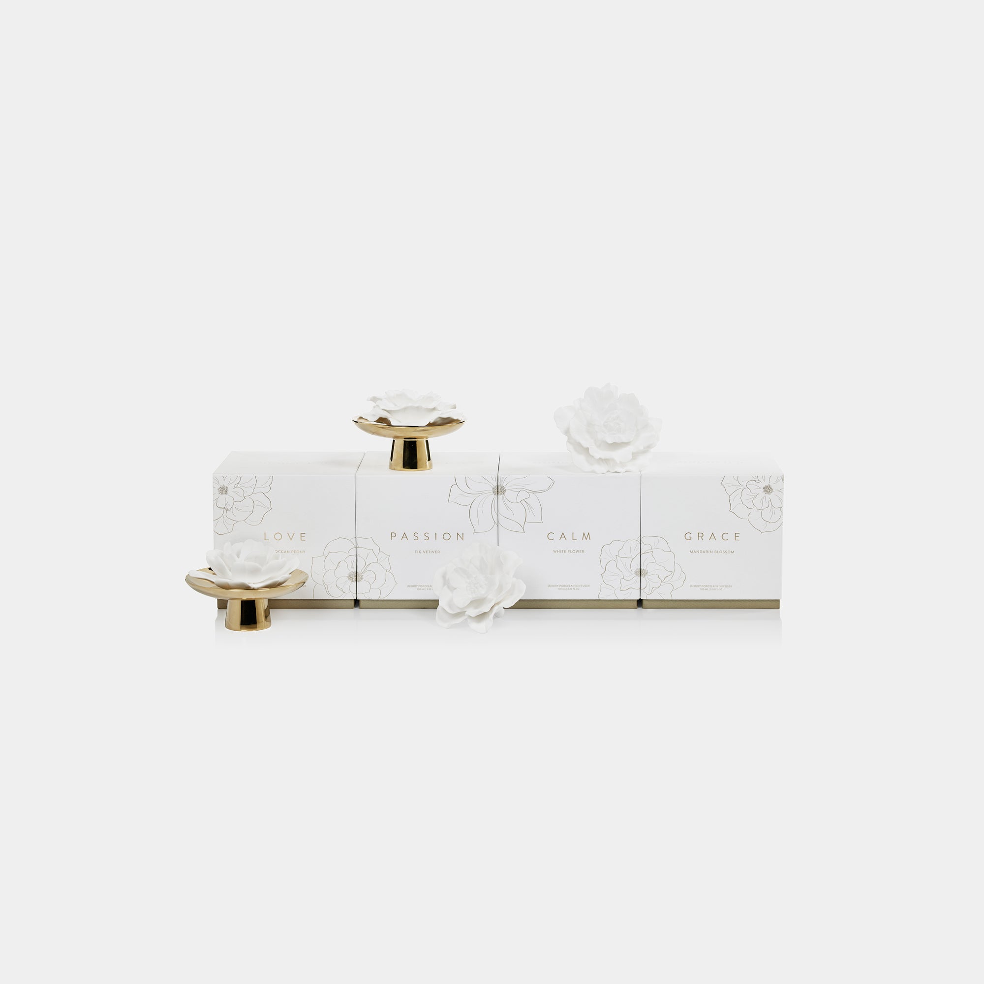 Image of Apothecary Guild Inspire Porcelain Diffuser, Fig Vetiver