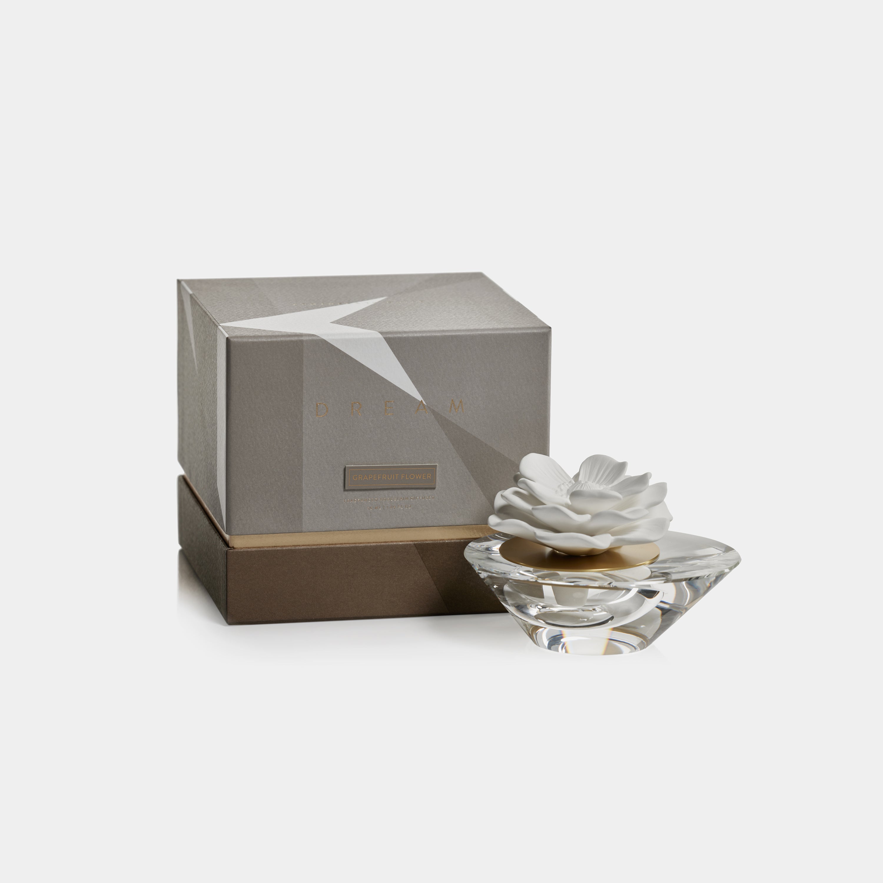 Image of Dream Mini-Crystal Edition Porcelain Diffuser, Grapefruit Flower