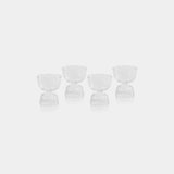Image of Liso Glass Compote Bowls