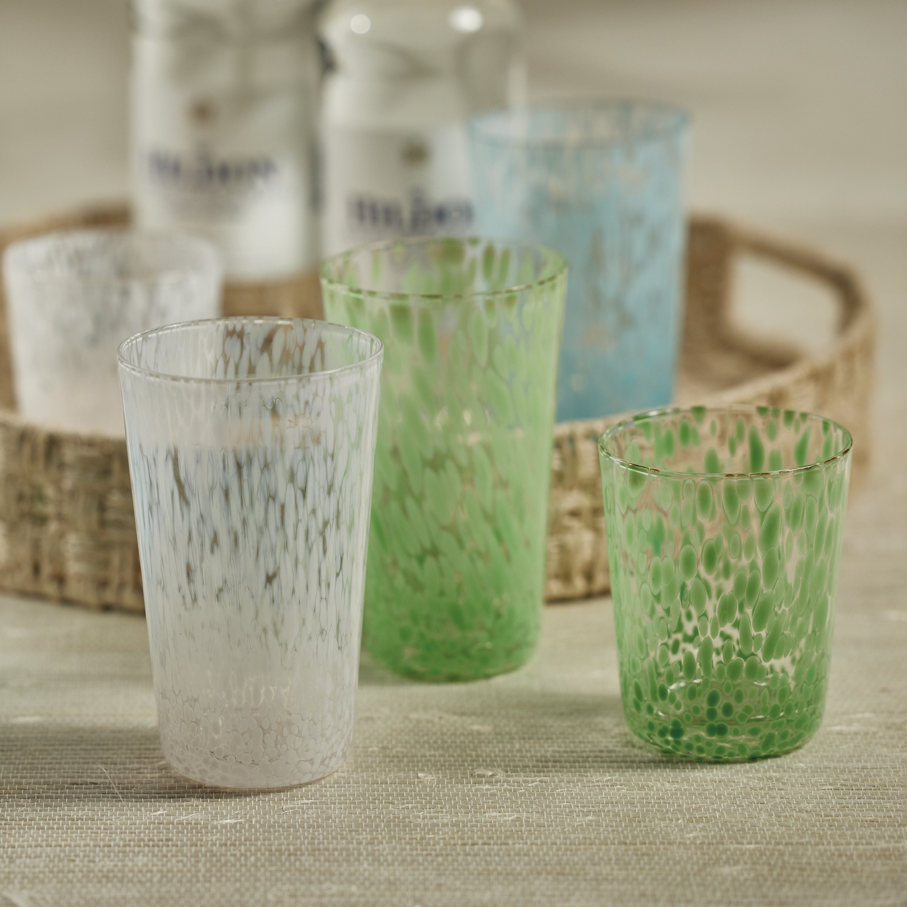 Image of Gigi Speckled Highball Glasses