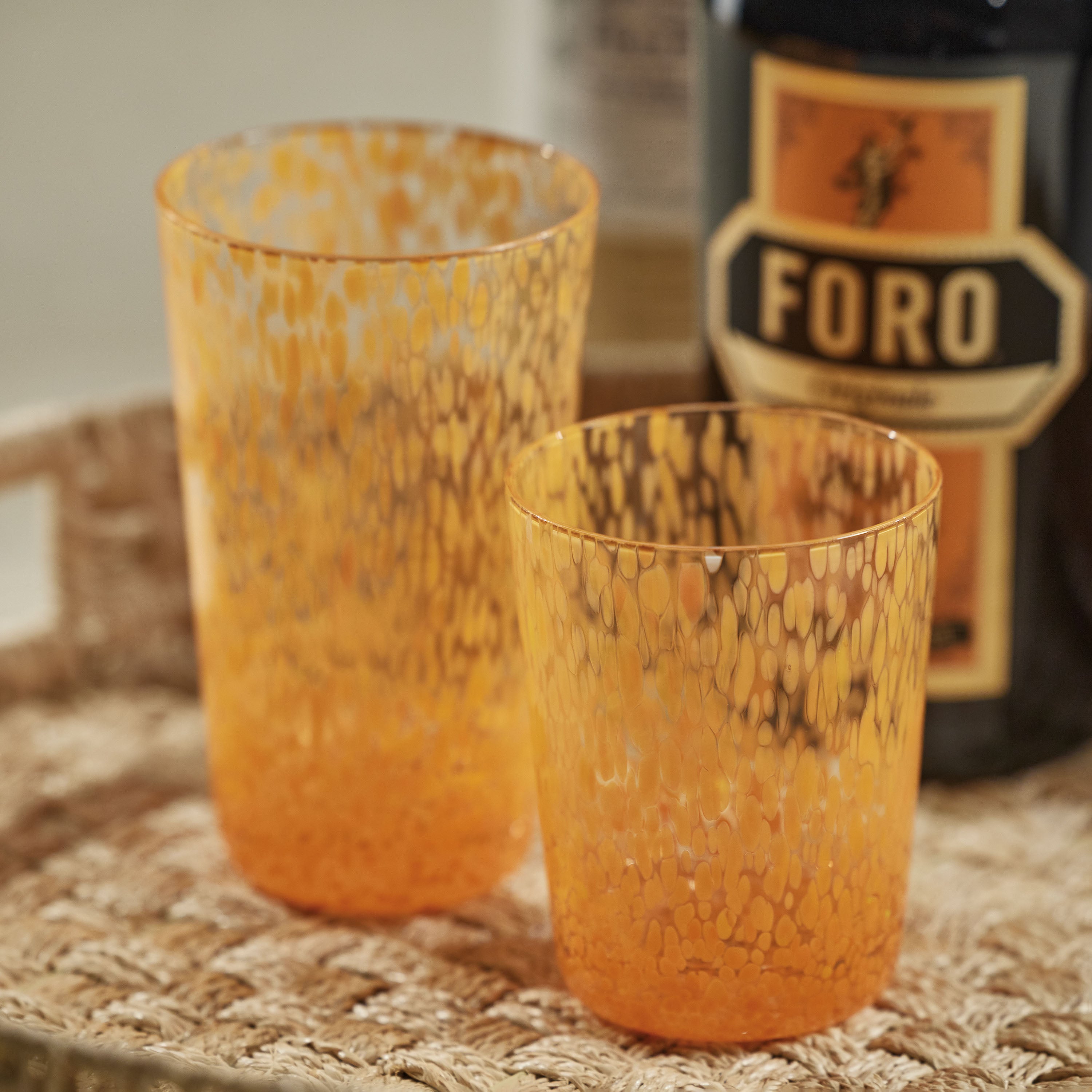Image of Gigi Speckled Highball Glasses
