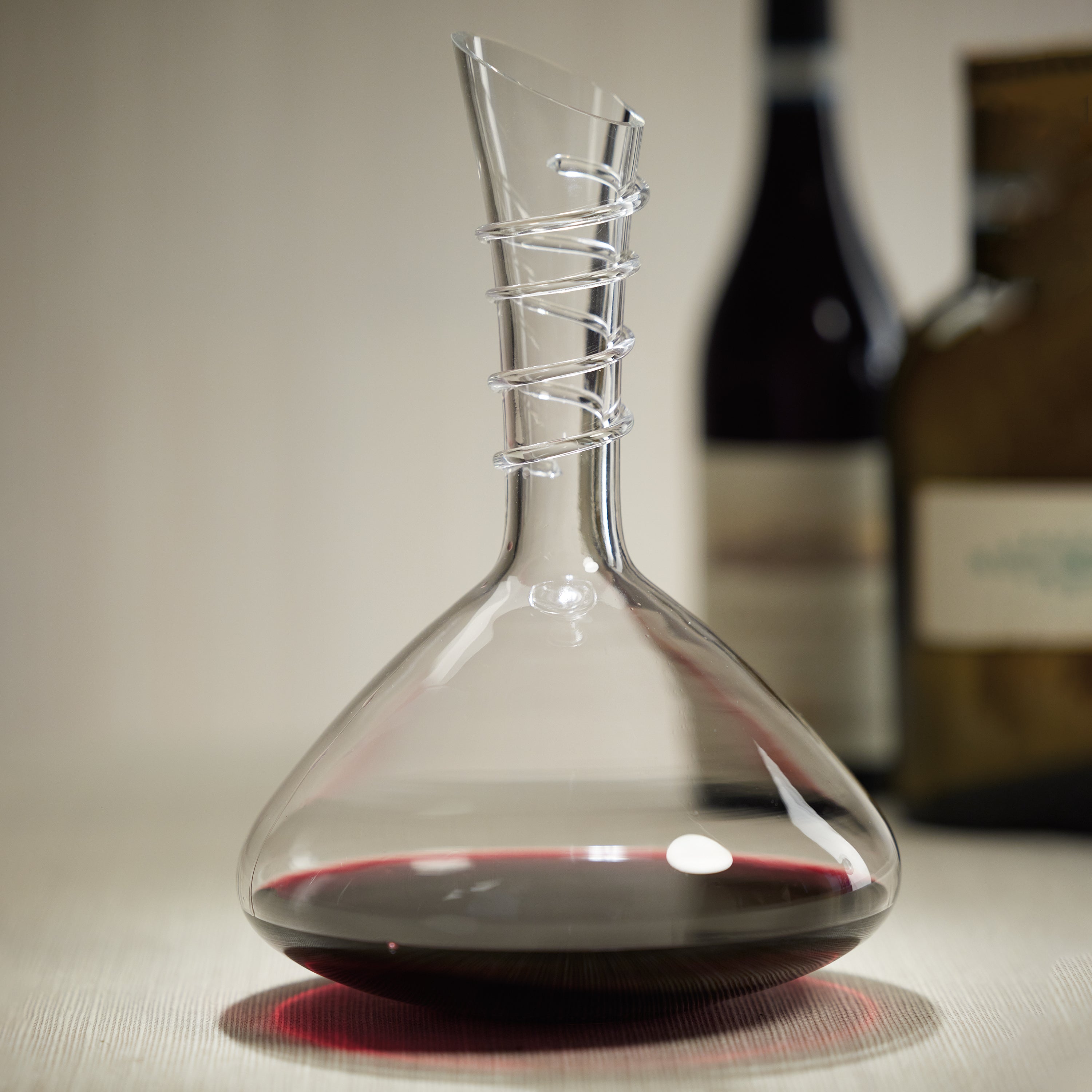 Image of Bordeaux Handmade Glass Wine Decanter